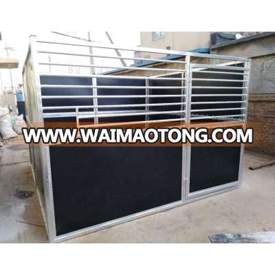 portable stable with HDPE board