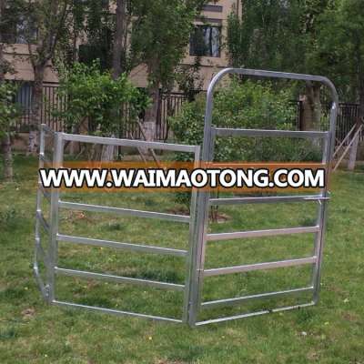 Metal fence for horse