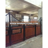 high quality horse stall in powder coating black